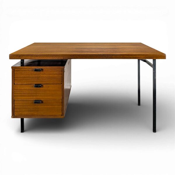 Bureau à caisson de Jacques Hitier édité par Charron