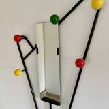 Wall coat rack