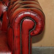 Vintage leather Chesterfield sofa