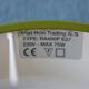 Vintage lime green Piet Hein RA-400 Pendant Lamp: Danish Modern Lighting -