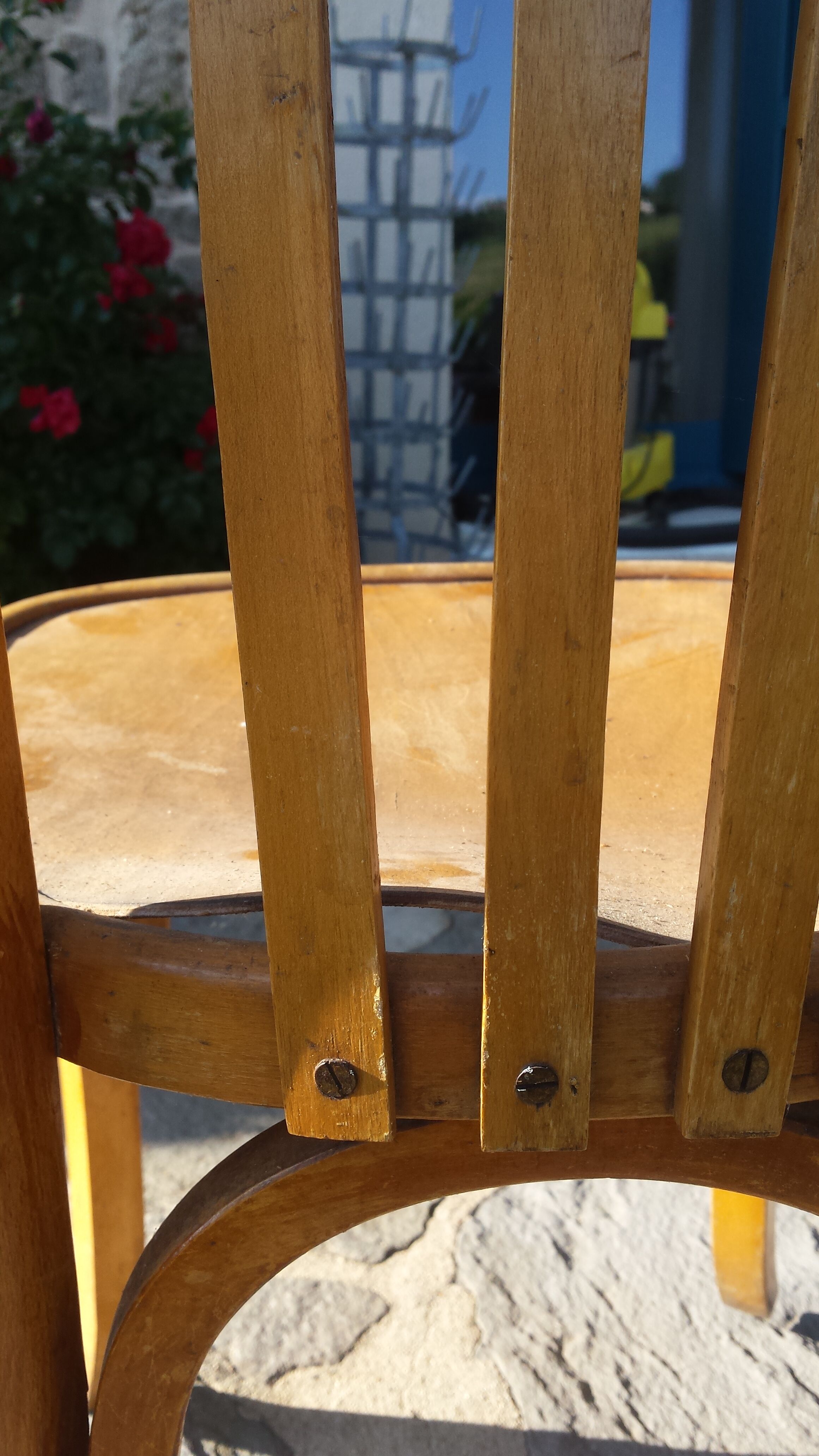 Bistro chair baumann light oak