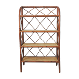 Rattan shelf