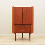 Meuble d'angle en teck, design danois, années 1970, production : Danemark