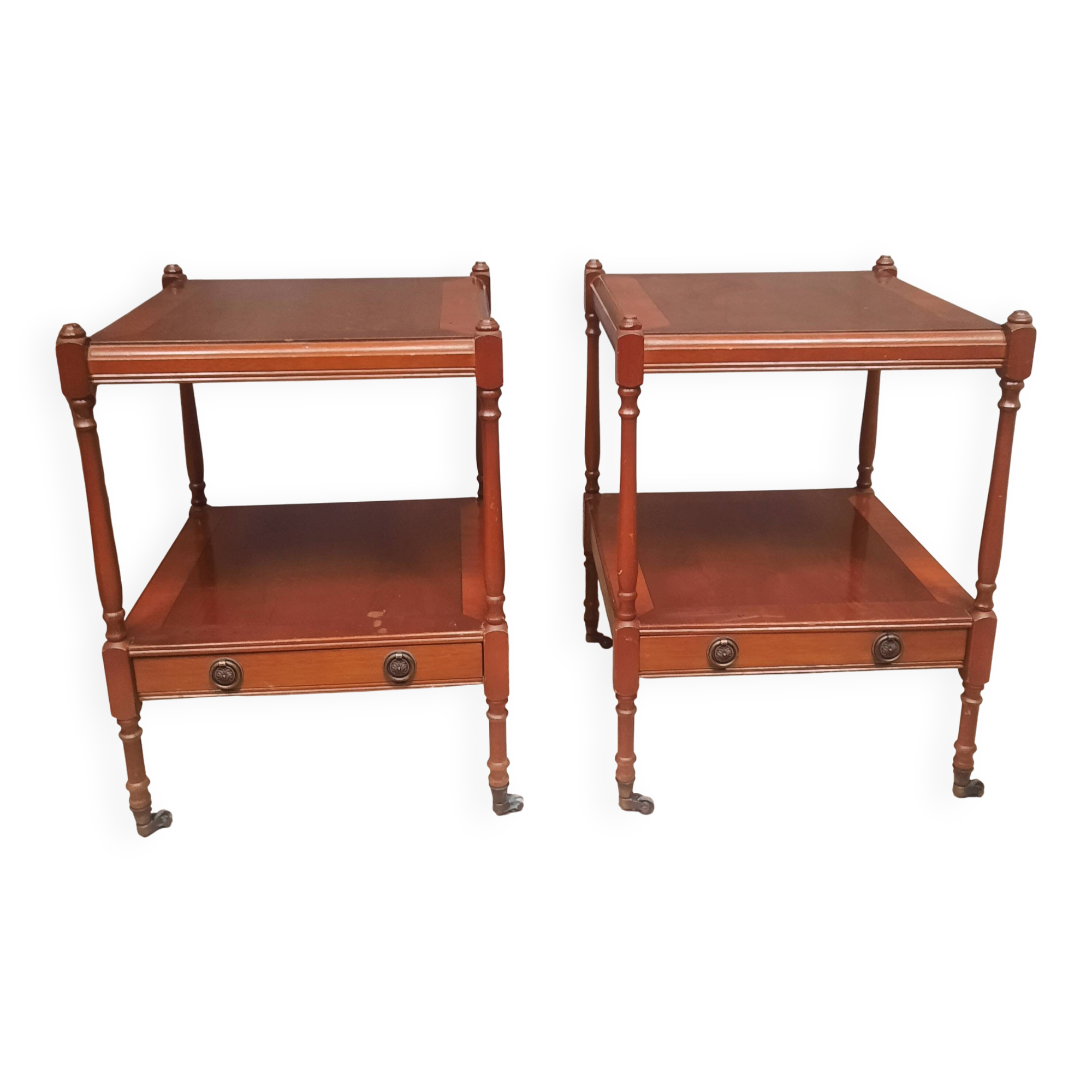 Pair of side tables