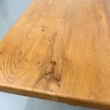 2m solid elm farmhouse table