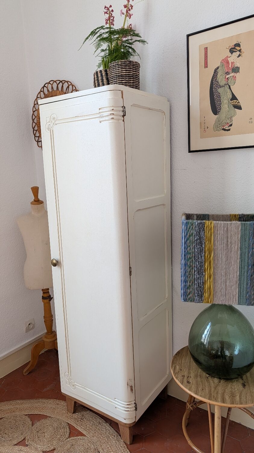 Armoire lingère Art déco
