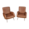 Belle paire de fauteuils des années 70