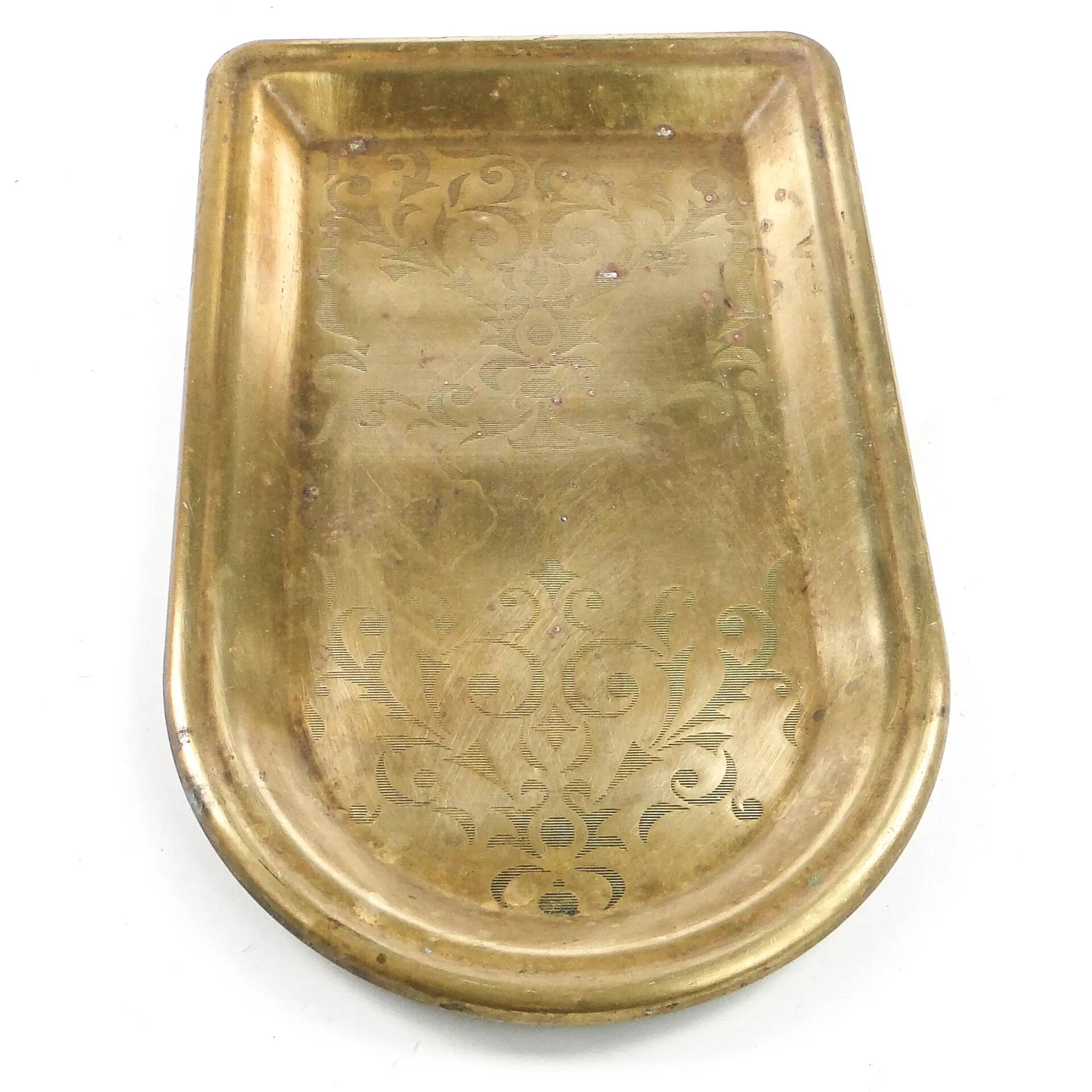 Eclectic samovar tray, brass, Poland, 19th century