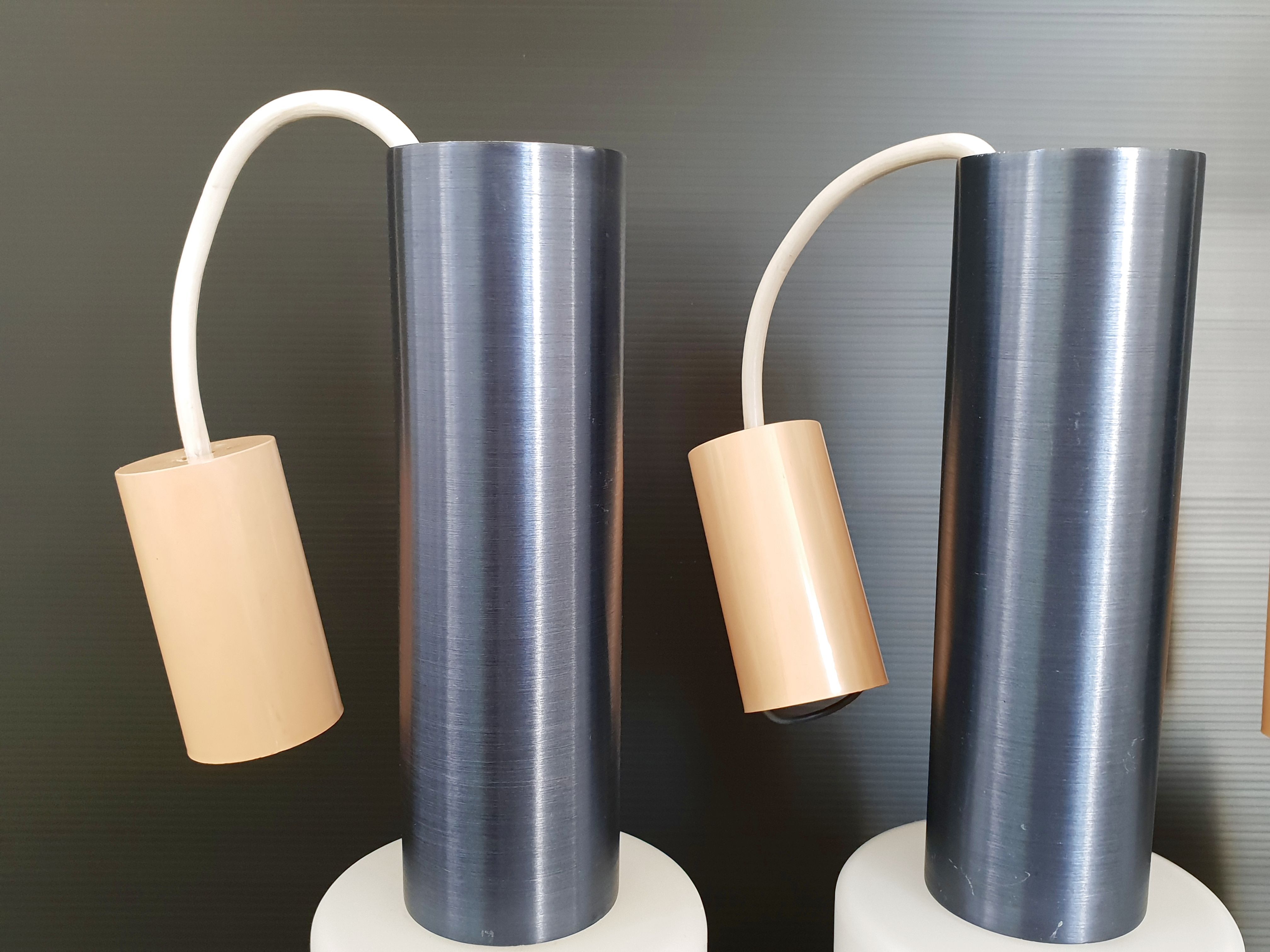 Suite of 3 vintage Lita suspensions 1960