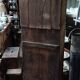 Solid wood display cabinet, glass door, air-gummed