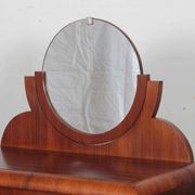 Art Deco mahogany dressing table from the 1930s.