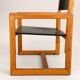 André Sornay armchair in solid pine and black lacquer – circa 1960