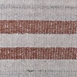 285x70 cm wool runner carpet, beige orange wool kilim carpet, vintage kilim