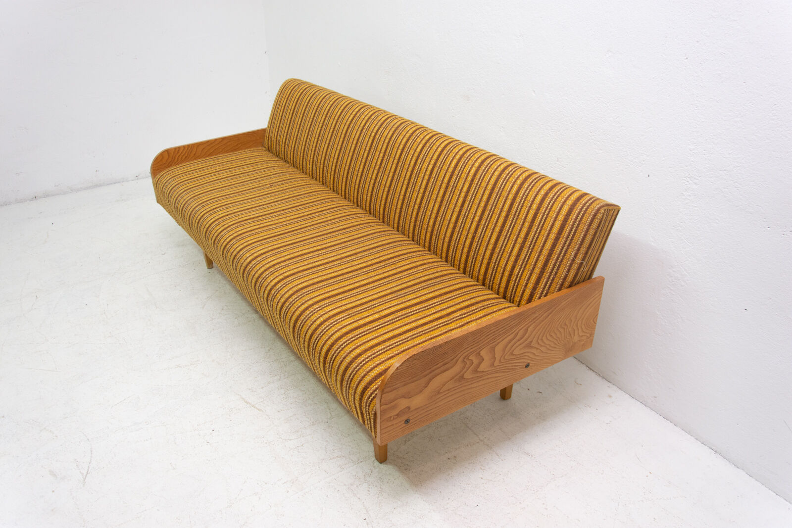 Canapé pliant du milieu du siècle, années 1960, Tchécoslovaquie
