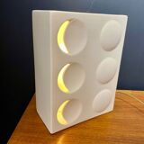 “Moon & sun” ceramic lamp