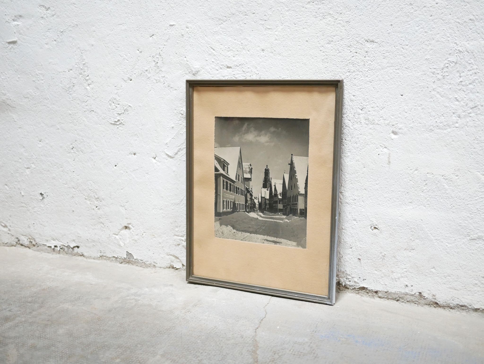 Photographie vintage en noir et blanc