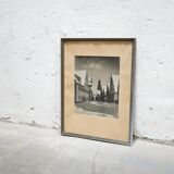 Vintage black and white photography