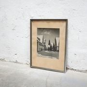 Photographie vintage en noir et blanc
