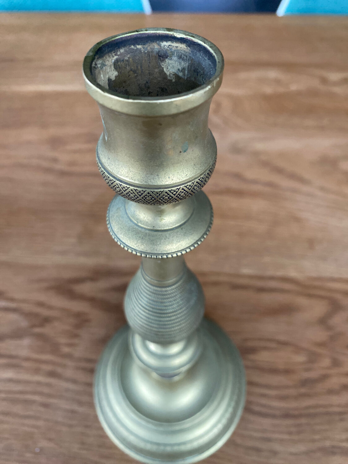 Brass candle holder