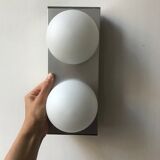 Vintage opaline wall lamp