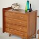 Commode vintage 4 tiroirs 1960