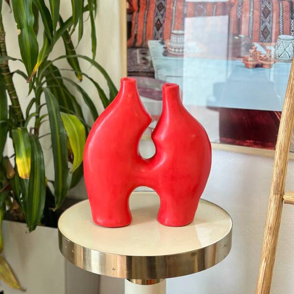 Large artisanal Tagmat vase