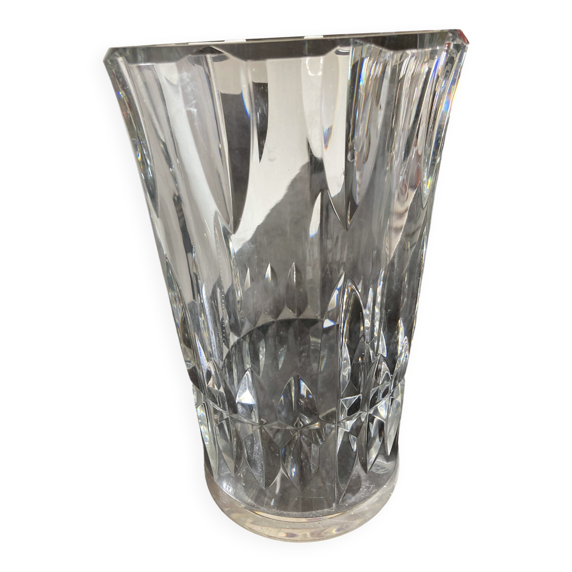 Baccarat crystal vase