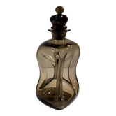 Carafe Kluk Kluk Mid-Century en Verre par Jacob E. Bang pour Holmegaar