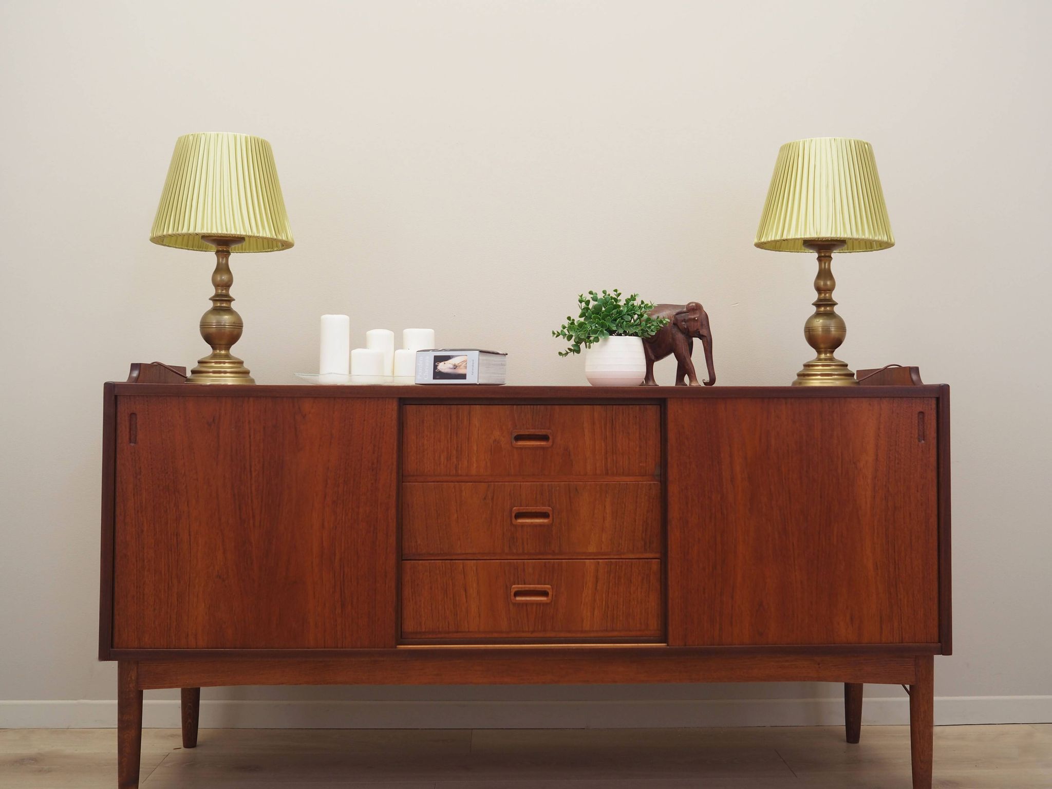 Set of two bedside lamps, Danish design, 1970s, made in Denmark