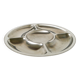 Large round compartmentalized dish in chrome-plated steel, Couzon, Design, 1970 - 35