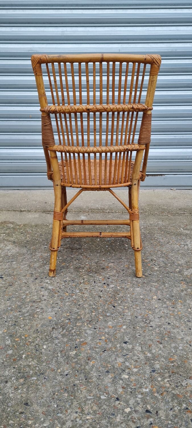 Rattan chair 1960