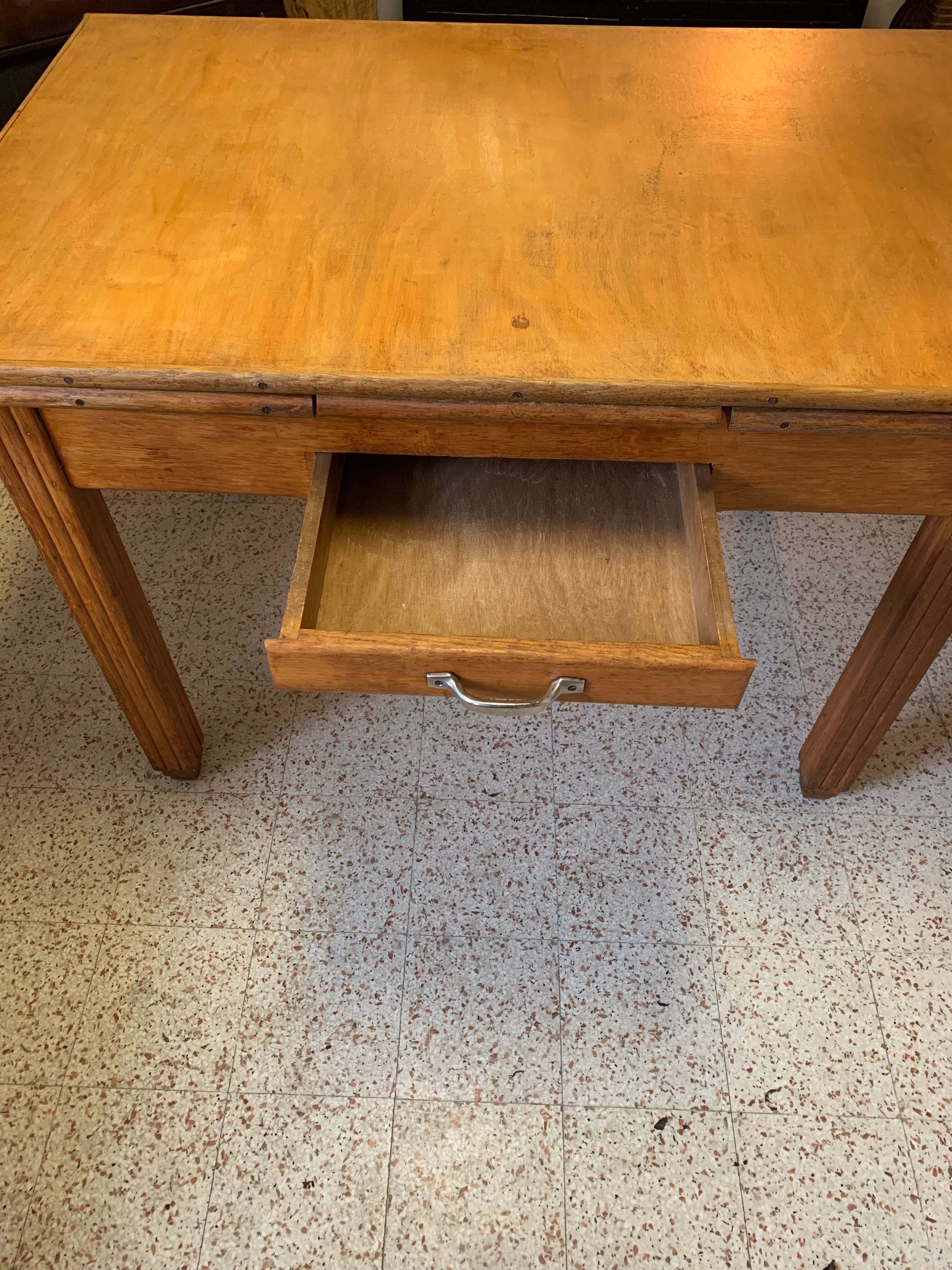 Living table wooden extension vintage