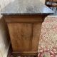 Commode époque Louis Philippe en acajou clair et marbre gris