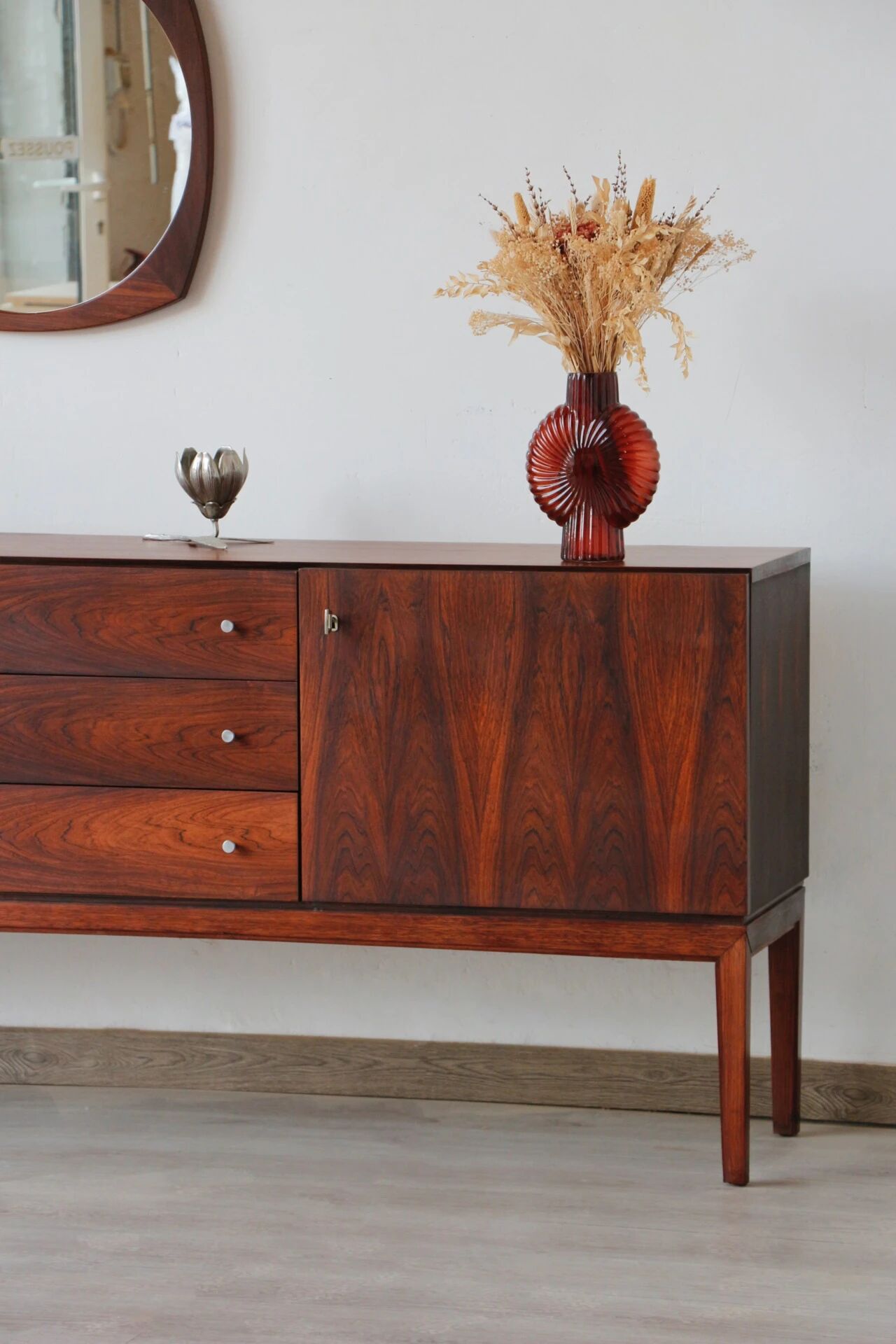 Enfilade vintage rosewood Palette Sideboard (1970)
