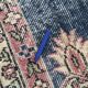 Navy Blue Vintage Runner Rug, 75x231Cm SK 6884