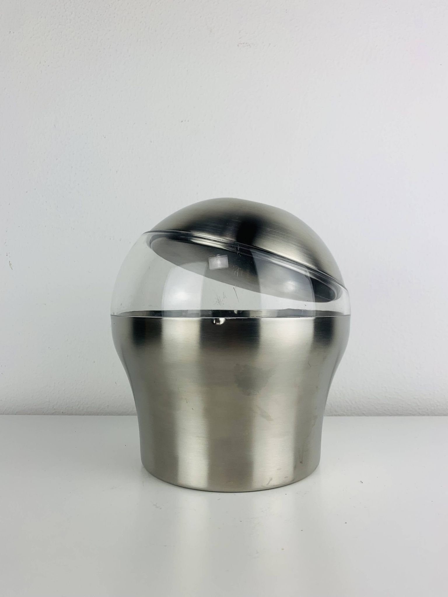 Stainless steel bowling ball ice bucket by WMF Cromargan