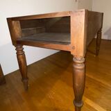 Table pétrin dauphinois en noyer