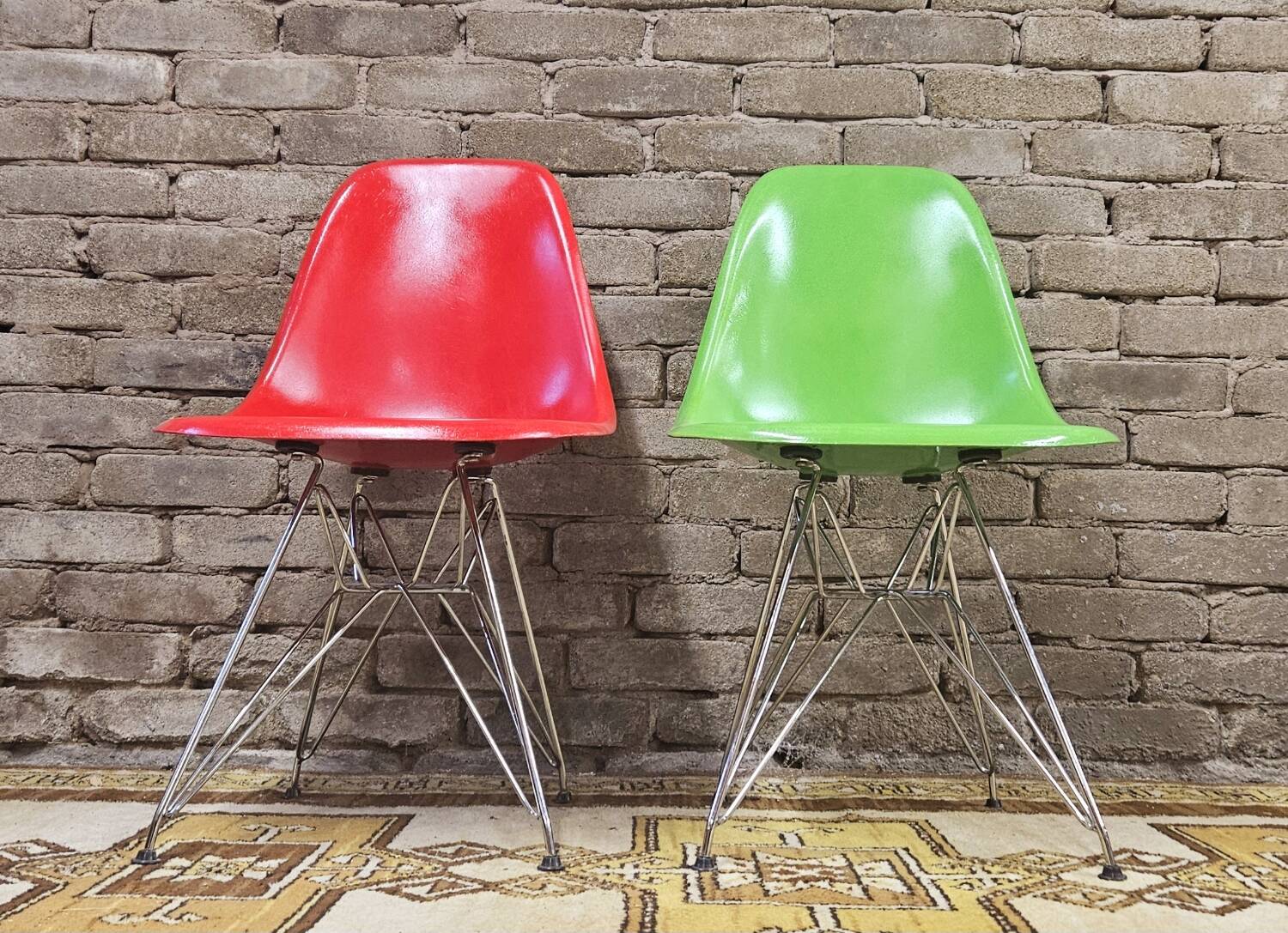 Paire de chaises Eames Hermann Miller 1960