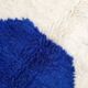 Authentic Moroccan Berber Beni Ouarain majorelle blue rug new