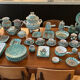 Ceramic service set signed by Robert Picault