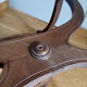 Fauteuil canné curule ou dagobert