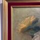 Antique painting, Still life with roses, signed Chaleyé