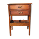 Dessert table with drawers, mountain furniture hunting spirit late 19th century.