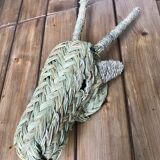 Wicker gazelle head