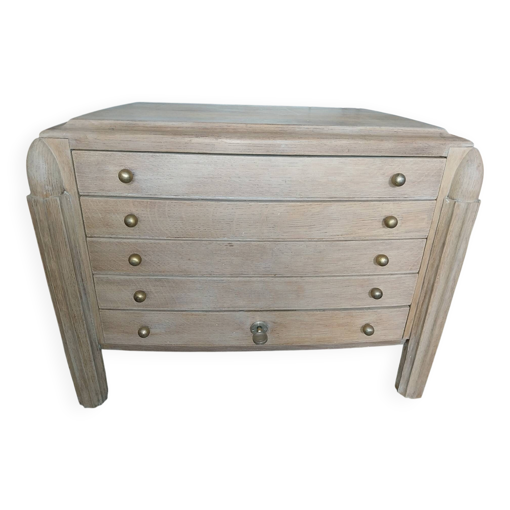 Oak household furniture from the 1930s.