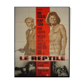 Le reptile affiche cinéma originale 1970