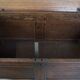 Antique 17th-century English oak chest