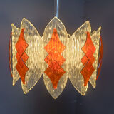 Acrylic space age chandelier by Marbach Leuchten, Germany, 1960s