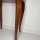 Small antique Italian inlaid table with Swiss music box.