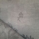 Damask linen tablecloth